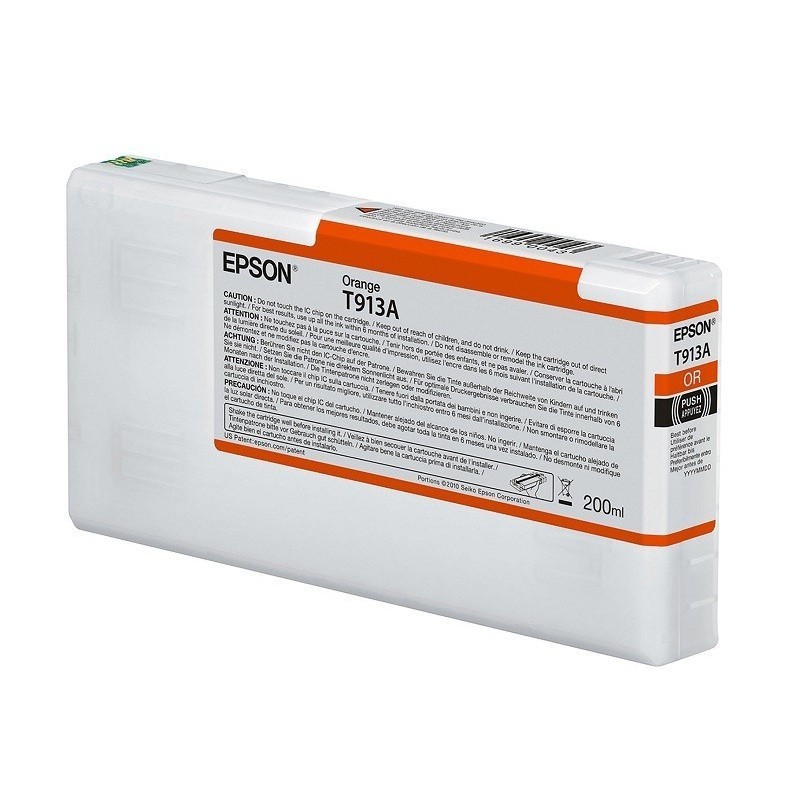 Epson T913A oranžová (orange) originálna cartridge.
 
Prečo kúpiť našu originálnu náplň Epson?
 
 

Originálne cartridge = záruka priamo od výrobcu tlačiarne
100% použitie v tlačiarni - spoľahlivá a bezproblémová tlač
Použitím originálnej náplne predlžujete životnosť tlačiarne
Osvedčená špičková kvalita - jasný a čitateľný text, jemná grafika, kvalitnejšie obrázky
Použitie originálnej kazety ponúka rýchly a vysoký výkon a napriek tomu stabilné výsledky = EFEKTÍVNA TLAČ
Jednoduchá inštalácia a údržba
Zabezpečujeme bezplatnú recykláciu originálnych náplní
Garancia Vašej spokojnosti pri použití našej originálnej náplne
C13T913A00