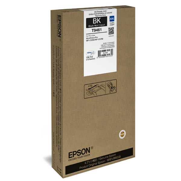 Epson T9461 černá (black) originální cartridge