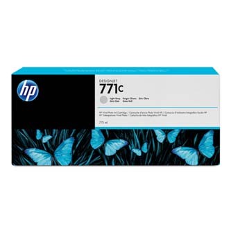 HP 771C B6Y14A svetlo sivá (light grey) originálna cartridge.
Prečo kúpiť našu originálnu náplň HP?
 
 

Originálne cartridge = záruka priamo od výrobcu tlačiarne
100% použitie v tlačiarni - spoľahlivá a bezproblémová tlač
Použitím originálnej náplne predlžujete životnosť tlačiarne
Osvedčená špičková kvalita - jasný a čitateľný text, jemná grafika, kvalitnejšie obrázky
Použitie originálnej kazety ponúka rýchly a vysoký výkon a napriek tomu stabilné výsledky = EFEKTÍVNA TLAČ
Jednoduchá inštalácia a údržba
Zabezpečujeme bezplatnú recykláciu originálnych náplní
Garancia Vašej spokojnosti pri použití našej originálnej náplne

Kód výrobcu: B6Y14A