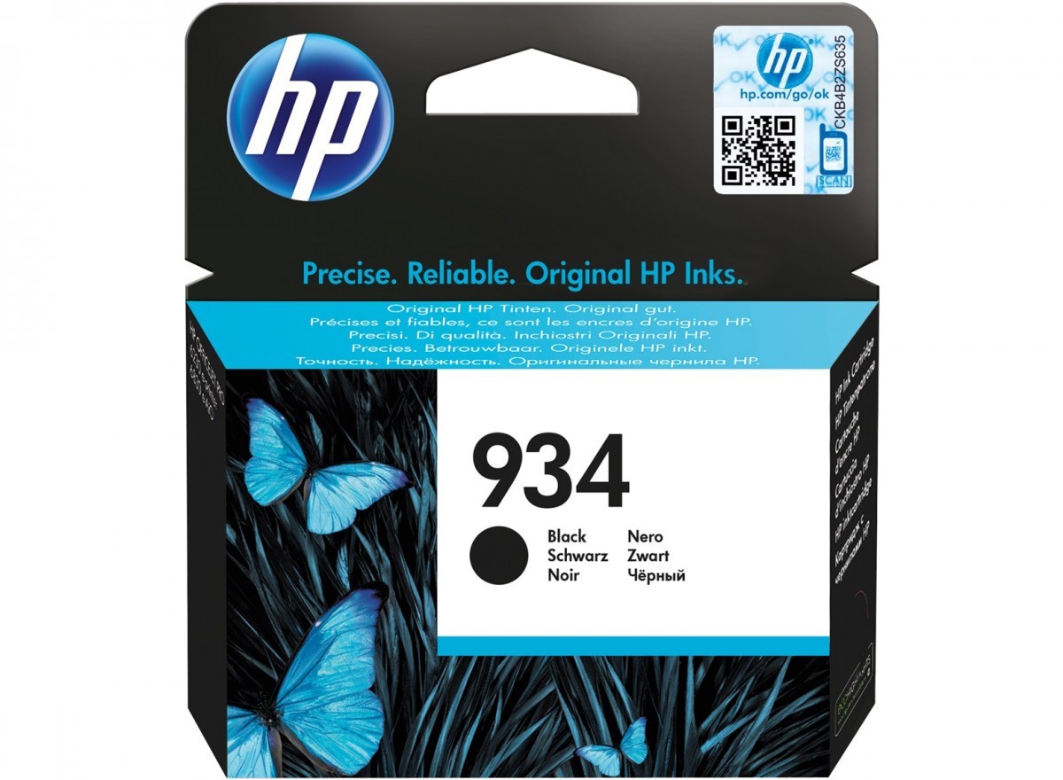 HP 934 C2P19AE černá (black) originální cartridge