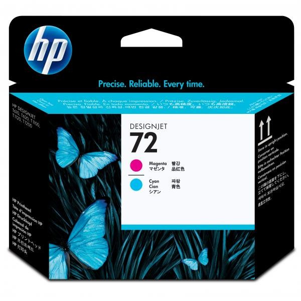 HP originálna tlačová hlava C9383A, HP 72, magenta/cyan, HP Designjet T1100, T770.
Prečo kúpiť našu originálnu tlačovú hlavu?
 

Originálna tlačová hlava HP = záruka priamo od výrobcu tlačiarne
100% použitie v tlačiarni - bezproblémové fungovanie s vašou tlačiarňou
Použitím originálnej hlavy predlžujete životnosť tlačiarne
Produktivita tlače - originálna tlačová hlava upravuje sýtosť farieb pre konzistentnú tlač
Osvedčená špičková kvalita - vysokopresný obraz a dokonalý lesk
Maximálne jednoduchá obsluha rovná sa efektívna tlač
Garancia Vašej spokojnosti pri použití našej originálnej tlačovej hlavy
C9383A