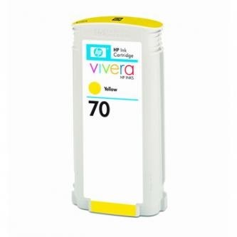 HP 70 C9454A žltá (yellow) originálna cartridge.
Prečo kúpiť našu originálnu náplň HP?
 
 

Originálne cartridge = záruka priamo od výrobcu tlačiarne
100% použitie v tlačiarni - spoľahlivá a bezproblémová tlač
Použitím originálnej náplne predlžujete životnosť tlačiarne
Osvedčená špičková kvalita - jasný a čitateľný text, jemná grafika, kvalitnejšie obrázky
Použitie originálnej kazety ponúka rýchly a vysoký výkon a napriek tomu stabilné výsledky = EFEKTÍVNA TLAČ
Jednoduchá inštalácia a údržba
Zabezpečujeme bezplatnú recykláciu originálnych náplní
Garancia Vašej spokojnosti pri použití našej originálnej náplne

Kód výrobcu: C9454A