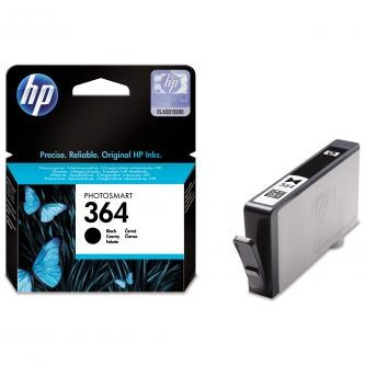 HP originální ink blistr, CB316EE#301, No.364, black, 250str., HP Photosmart B8550, C5380, D5460.