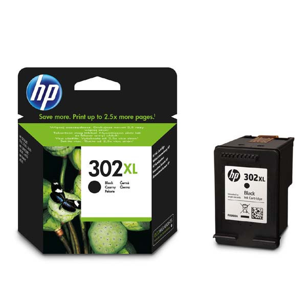 HP 302XL F6U68AE černá (black) originální inkoustová cartridge.
Proč koupit naši originální náplň?

Originální cartridge = záruka přímo od výrobce tiskárny
100 % použití v tiskárně - spolehlivý a bezproblémový tisk
Použitím originální náplně prodlužujete životnost tiskárny
Osvědčená špičková kvalita - jasný a čitelný text, jemná grafika, kvalitnější obrázky
Použití originální kazety nabízí rychlý a vysoký výkon a přesto stabilní výsledky = EFEKTIVNÍ TISK
Jednoduchá instalace a údržba
Zajišťujeme bezplatnou recyklaci originálních náplní
Garance Vaší spokojenosti s použitím naší originální náplně

Kód výrobce: F6U68AE#BA3