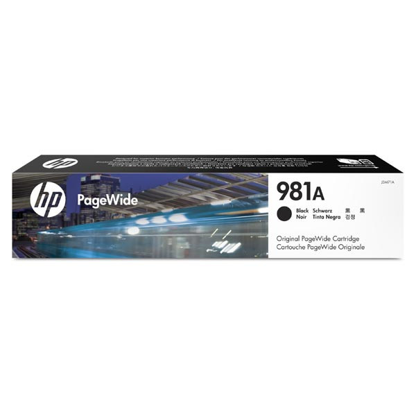 HP 981A J3M71A černá (black) originální cartridge.
Proč koupit naši originální náplň?

Originální cartridge = záruka přímo od výrobce tiskárny
100 % použití v tiskárně - spolehlivý a bezproblémový tisk
Použitím originální náplně prodlužujete životnost tiskárny
Osvědčená špičková kvalita - jasný a čitelný text, jemná grafika, kvalitnější obrázky
Použití originální kazety nabízí rychlý a vysoký výkon a přesto stabilní výsledky = EFEKTIVNÍ TISK
Jednoduchá instalace a údržba
Zajišťujeme bezplatnou recyklaci originálních náplní
Garance Vaší spokojenosti s použitím naší originální náplně

Kód výrobce: J3M71A