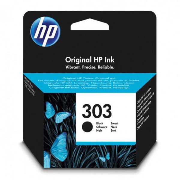 HP 303 T6N02AE černá (black) originální cartridge