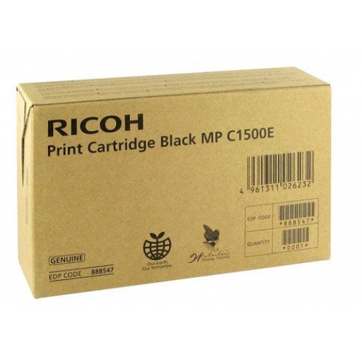 Ricoh 888547 čierny (black) originální toner.
Prečo kúpiť našu originálnu náplň?
 

Originálny toner = záruka priamo od výrobcu tlačiarne
100% použitie v tlačiarni - bezproblémové fungovanie s vašou tlačiarňou
Použitím originálnej náplne predlžujete životnosť tlačiarne
Osvedčená špičková kvalita - vysokokvalitná a spoľahlivá tlač originálnou tlačovou kazetou od prvej do poslednej stránky
Trvalé a profesionálne výsledky tlače - dlhodobá udržateľnosť tlače
Kratšie zdržanie pri tlači stránok
Garancia Vašej spokojnosti pri použití našej originálnej náplne
Zabezpečujeme bezplatnú recykláciu originálnych náplní
Zlyhanie náplne v menej ako 1% prípadov
Jednoduchá a rýchla výmena náplne

Kód výrobca: 888547