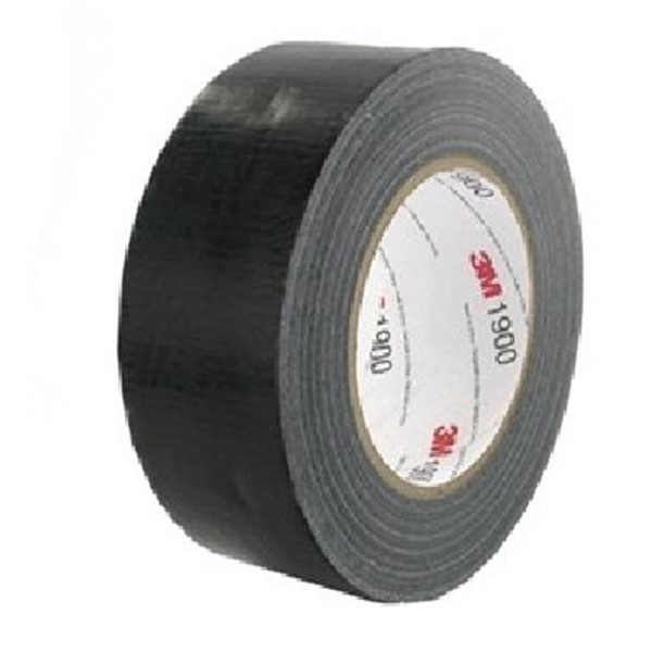 3M 1900 Textilní páska univerzální, 50 mm x 50 m, černá