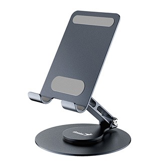 Stojan Genius G-Stand M100, černý, hliník/silikon, pro mobilní telefony a tablety