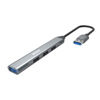 Levně USB (3.0) hub 4-port, UH-ATC01, černý, Marvo