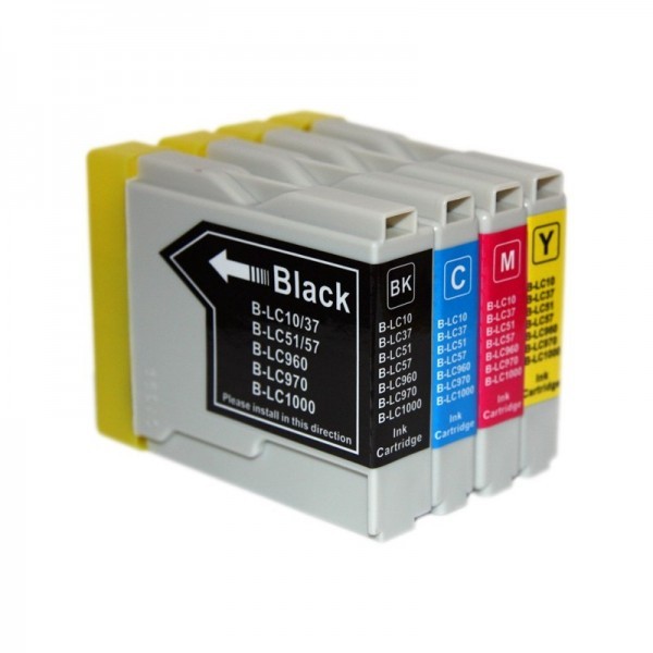 Brother LC-970 + LC-1000 multipack kompatibilní cartridge