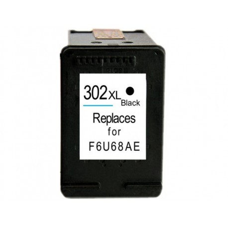 Kompatibilná kazeta s HP 302XL F6U68AE čierna (black)