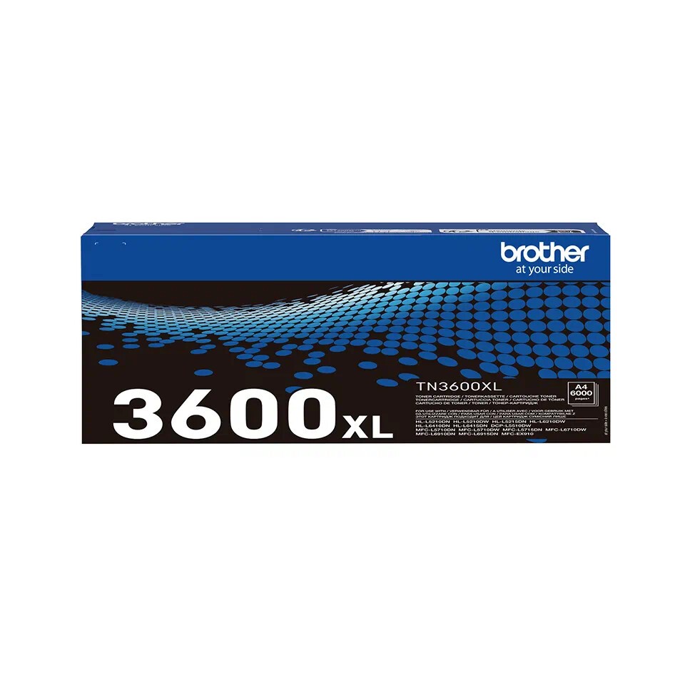 Brother TN3600XL čierny (black) originálny toner.

  Originálny toner = záruka priamo od výrobcu tlačiarne 100% použitie v tlačiarni - bezproblémové fungovanie s vašou tlačiarňou Použitím originálnej náplne predlžujete životnosť tlačiarne Osvedčená špičková kvalita - vysokokvalitná a spoľahlivá tlač originálnou tlačovou kazetou od prvej do poslednej stránky Trvalé a profesionálne výsledky tlače - dlhodobá udržateľnosť tlače Kratšie zdržanie pri tlači stránok Garancia Vašej spokojnosti pri použití našej originálnej náplne Zabezpečujeme bezplatnú recykláciu originálnych náplní Zlyhanie náplne v menej ako 1% prípadov Jednoduchá a rýchla výmena náplne  Kód výrobcu: TN3600XL