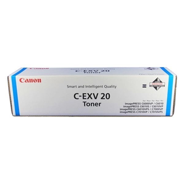 Canon C-EXV20 azúrový (cyan) originálny toner.
 
Prečo kúpiť našu originálnu náplň?
 
 

Originálny toner = záruka priamo od výrobcu tlačiarne
100% použitie v tlačiarni - bezproblémové fungovanie s vašou tlačiarňou
Použitím originálnej náplne predlžujete životnosť tlačiarne
Osvedčená špičková kvalita - vysokokvalitná a spoľahlivá tlač originálnou tlačovou kazetou od prvej do poslednej stránky
Trvalé a profesionálne výsledky tlače - dlhodobá udržateľnosť tlače
Kratšie zdržanie pri tlači stránok
Garancia Vašej spokojnosti pri použití našej originálnej náplne
Zabezpečujeme bezplatnú recykláciu originálnych náplní
Zlyhanie náplne v menej ako 1% prípadov
Jednoduchá a rýchla výmena náplne
0437B002