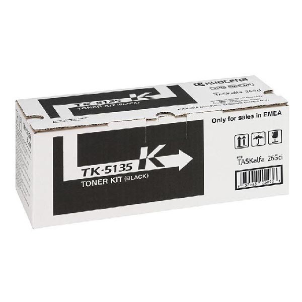 Kyocera Mita TK-5135K čierný (black) originálny toner.
Prečo kúpiť našu originálnu náplň?
 

Originálny toner = záruka priamo od výrobcu tlačiarne
100% použitie v tlačiarni - bezproblémové fungovanie s vašou tlačiarňou
Použitím originálnej náplne predlžujete životnosť tlačiarne
Osvedčená špičková kvalita - vysokokvalitná a spoľahlivá tlač originálnou tlačovou kazetou od prvej do poslednej stránky
Trvalé a profesionálne výsledky tlače - dlhodobá udržateľnosť tlače
Kratšie zdržanie pri tlači stránok
Garancia Vašej spokojnosti pri použití našej originálnej náplne
Zabezpečujeme bezplatnú recykláciu originálnych náplní
Zlyhanie náplne v menej ako 1% prípadov
Jednoduchá a rýchla výmena náplne

Kód výrobcu: 1T02PA0NL0