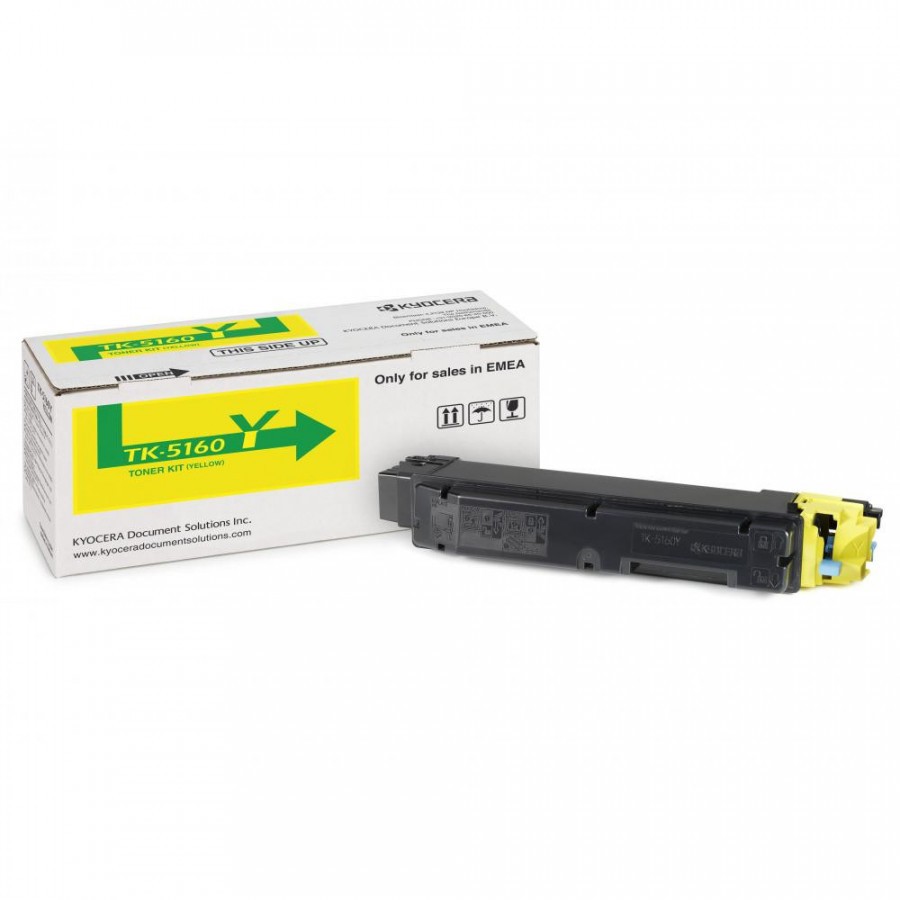 Kyocera Mita TK-5160Y žltá (yellow) originálny toner.
Prečo kúpiť našu originálnu náplň?
 

Originálny toner = záruka priamo od výrobcu tlačiarne
100% použitie v tlačiarni - bezproblémové fungovanie s vašou tlačiarňou
Použitím originálnej náplne predlžujete životnosť tlačiarne
Osvedčená špičková kvalita - vysokokvalitná a spoľahlivá tlač originálnou tlačovou kazetou od prvej do poslednej stránky
Trvalé a profesionálne výsledky tlače - dlhodobá udržateľnosť tlače
Kratšie zdržanie pri tlači stránok
Garancia Vašej spokojnosti pri použití našej originálnej náplne
Zabezpečujeme bezplatnú recykláciu originálnych náplní
Zlyhanie náplne v menej ako 1% prípadov
Jednoduchá a rýchla výmena náplne

Kód výrobcu: 1T02NTANL0