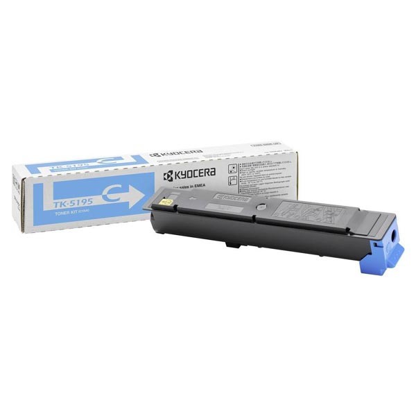 Kyocera Mita TK-5195C azúrový (cyan) originálny toner.
Prečo kúpiť našu originálnu náplň?
 

Originálny toner = záruka priamo od výrobcu tlačiarne
100% použitie v tlačiarni - bezproblémové fungovanie s vašou tlačiarňou
Použitím originálnej náplne predlžujete životnosť tlačiarne
Osvedčená špičková kvalita - vysokokvalitná a spoľahlivá tlač originálnou tlačovou kazetou od prvej do poslednej stránky
Trvalé a profesionálne výsledky tlače - dlhodobá udržateľnosť tlače
Kratšie zdržanie pri tlači stránok
Garancia Vašej spokojnosti pri použití našej originálnej náplne
Zabezpečujeme bezplatnú recykláciu originálnych náplní
Zlyhanie náplne v menej ako 1% prípadov
Jednoduchá a rýchla výmena náplne

Kód výrobcu: 1T02R4CNL0