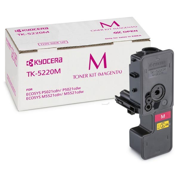 Kyocera Mita TK-5220M purpurový (magenta) originálny toner.
Prečo kúpiť našu originálnu náplň?
 

Originálny toner = záruka priamo od výrobcu tlačiarne
100% použitie v tlačiarni - bezproblémové fungovanie s vašou tlačiarňou
Použitím originálnej náplne predlžujete životnosť tlačiarne
Osvedčená špičková kvalita - vysokokvalitná a spoľahlivá tlač originálnou tlačovou kazetou od prvej do poslednej stránky
Trvalé a profesionálne výsledky tlače - dlhodobá udržateľnosť tlače
Kratšie zdržanie pri tlači stránok
Garancia Vašej spokojnosti pri použití našej originálnej náplne
Zabezpečujeme bezplatnú recykláciu originálnych náplní
Zlyhanie náplne v menej ako 1% prípadov
Jednoduchá a rýchla výmena náplne

Kód výrobcu: 1T02R9BNL1