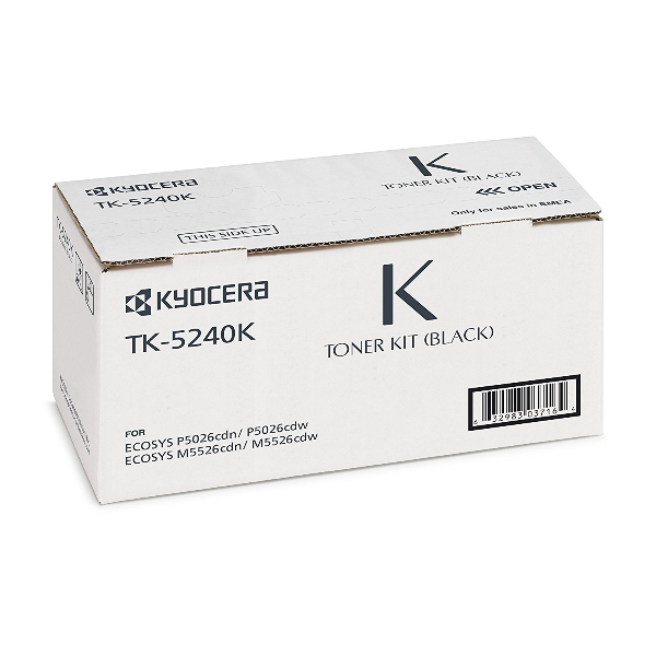 Kyocera Mita TK-5240K černý (black) originální toner.
Proč koupit naši originální náplň?

Originální toner = záruka přímo od výrobce tiskárny
100 % použití v tiskárně - bezproblémové fungování s vaši tiskárnou
Použitím originální náplně prodlužujete životnost tiskárny
Osvědčená špičková kvalita - vysoce kvalitní a spolehlivý tisk originální tiskovou kazetou od první do poslední stránky
Trvalé a profesionální výsledky tisku - dlouhodobá udržitelnost tisku
Kratší prodleva při tisku stránek
Garance Vaší spokojenosti s použitím naší originální náplně
Zajišťujeme bezplatnou recyklaci originálních náplní
Selhaní náplně v méně než 1% případů
Snadná a rychlá výměna náplně

Kód výrobce: 1T02R70NL0