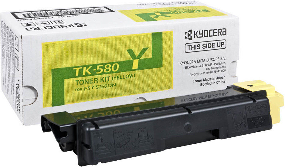 Kyocera Mita TK-580Y žlutý (yellow) originální toner.
Proč koupit naši originální náplň?

Originální toner = záruka přímo od výrobce tiskárny
100 % použití v tiskárně - bezproblémové fungování s vaši tiskárnou
Použitím originální náplně prodlužujete životnost tiskárny
Osvědčená špičková kvalita - vysoce kvalitní a spolehlivý tisk originální tiskovou kazetou od první do poslední stránky
Trvalé a profesionální výsledky tisku - dlouhodobá udržitelnost tisku
Kratší prodleva při tisku stránek
Garance Vaší spokojenosti s použitím naší originální náplně
Zajišťujeme bezplatnou recyklaci originálních náplní
Selhaní náplně v méně než 1% případů
Snadná a rychlá výměna náplně

Kód výrobce: 1T02KTANL0