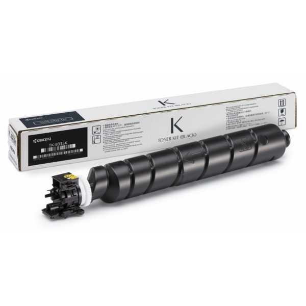 Kyocera Mita TK-8335K černý (black) originální toner.
Proč koupit naši originální náplň?

Originální toner = záruka přímo od výrobce tiskárny
100 % použití v tiskárně - bezproblémové fungování s vaši tiskárnou
Použitím originální náplně prodlužujete životnost tiskárny
Osvědčená špičková kvalita - vysoce kvalitní a spolehlivý tisk originální tiskovou kazetou od první do poslední stránky
Trvalé a profesionální výsledky tisku - dlouhodobá udržitelnost tisku
Kratší prodleva při tisku stránek
Garance Vaší spokojenosti s použitím naší originální náplně
Zajišťujeme bezplatnou recyklaci originálních náplní
Selhaní náplně v méně než 1% případů
Snadná a rychlá výměna náplně

Kód výrobce: 1T02RL0NL0