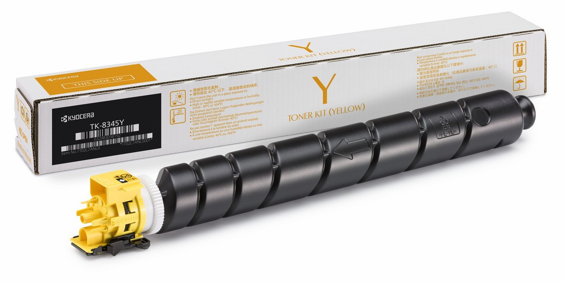 Kyocera Mita TK-8345Y žltý (yellow) originálny toner.
Prečo kúpiť našu originálnu náplň?
 

Originálny toner = záruka priamo od výrobcu tlačiarne
100% použitie v tlačiarni - bezproblémové fungovanie s vašou tlačiarňou
Použitím originálnej náplne predlžujete životnosť tlačiarne
Osvedčená špičková kvalita - vysokokvalitná a spoľahlivá tlač originálnou tlačovou kazetou od prvej do poslednej stránky
Trvalé a profesionálne výsledky tlače - dlhodobá udržateľnosť tlače
Kratšie zdržanie pri tlači stránok
Garancia Vašej spokojnosti pri použití našej originálnej náplne
Zabezpečujeme bezplatnú recykláciu originálnych náplní
Zlyhanie náplne v menej ako 1% prípadov
Jednoduchá a rýchla výmena náplne

Kód výrobcu: 1T02L7ANL0