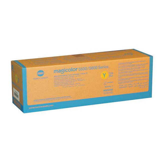 Konica Minolta A06V252 žltý (yellow) originálny toner.
Prečo kúpiť našu originálnu náplň?
 

Originálny toner = záruka priamo od výrobcu tlačiarne
100% použitie v tlačiarni - bezproblémové fungovanie s vašou tlačiarňou
Použitím originálnej náplne predlžujete životnosť tlačiarne
Osvedčená špičková kvalita - vysokokvalitná a spoľahlivá tlač originálnou tlačovou kazetou od prvej do poslednej stránky
Trvalé a profesionálne výsledky tlače - dlhodobá udržateľnosť tlače
Kratšie zdržanie pri tlači stránok
Garancia Vašej spokojnosti pri použití našej originálnej náplne
Zabezpečujeme bezplatnú recykláciu originálnych náplní
Zlyhanie náplne v menej ako 1% prípadov
Jednoduchá a rýchla výmena náplne

Kód výrobcu: A06V252