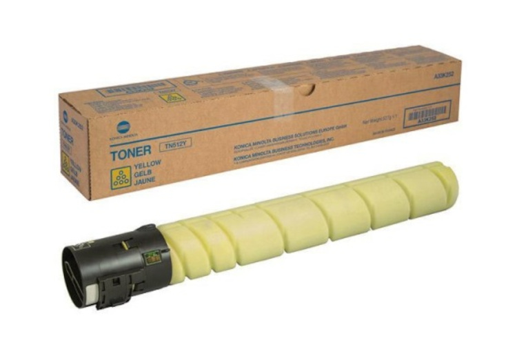 Konica Minolta TN512Y A33K25H žlutá (yellow) originálny toner.
   Originálny toner = záruka priamo od výrobcu tlačiarne 100% použitie v tlačiarni - bezproblémové fungovanie s vašou tlačiarňou Použitím originálnej náplne predlžujete životnosť tlačiarne Osvedčená špičková kvalita - vysokokvalitná a spoľahlivá tlač originálnou tlačovou kazetou od prvej do poslednej stránky Trvalé a profesionálne výsledky tlače - dlhodobá udržateľnosť tlače Kratšie zdržanie pri tlači stránok Garancia Vašej spokojnosti pri použití našej originálnej náplne Zabezpečujeme bezplatnú recykláciu originálnych náplní Zlyhanie náplne v menej ako 1% prípadov Jednoduchá a rýchla výmena náplne  Kód výrobcu: A33K25H