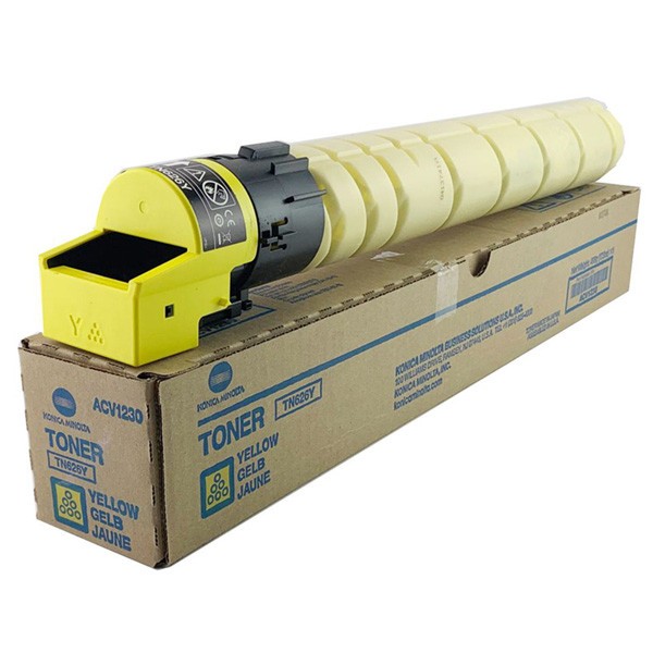 Konica Minolta TN626Y ACV125H žltý (yellow) originálny toner.
   Originálny toner = záruka priamo od výrobcu tlačiarne 100% použitie v tlačiarni - bezproblémové fungovanie s vašou tlačiarňou Použitím originálnej náplne predlžujete životnosť tlačiarne Osvedčená špičková kvalita - vysokokvalitná a spoľahlivá tlač originálnou tlačovou kazetou od prvej do poslednej stránky Trvalé a profesionálne výsledky tlače - dlhodobá udržateľnosť tlače Kratšie zdržanie pri tlači stránok Garancia Vašej spokojnosti pri použití našej originálnej náplne Zabezpečujeme bezplatnú recykláciu originálnych náplní Zlyhanie náplne v menej ako 1% prípadov Jednoduchá a rýchla výmena náplne  Kód výrobcu: ACV125H