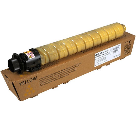 Ricoh 842284 žltý (yellow) originální toner.
Prečo kúpiť našu originálnu náplň?
 

Originálny toner = záruka priamo od výrobcu tlačiarne
100% použitie v tlačiarni - bezproblémové fungovanie s vašou tlačiarňou
Použitím originálnej náplne predlžujete životnosť tlačiarne
Osvedčená špičková kvalita - vysokokvalitná a spoľahlivá tlač originálnou tlačovou kazetou od prvej do poslednej stránky
Trvalé a profesionálne výsledky tlače - dlhodobá udržateľnosť tlače
Kratšie zdržanie pri tlači stránok
Garancia Vašej spokojnosti pri použití našej originálnej náplne
Zabezpečujeme bezplatnú recykláciu originálnych náplní
Zlyhanie náplne v menej ako 1% prípadov
Jednoduchá a rýchla výmena náplne

Kód výrobca: 842284