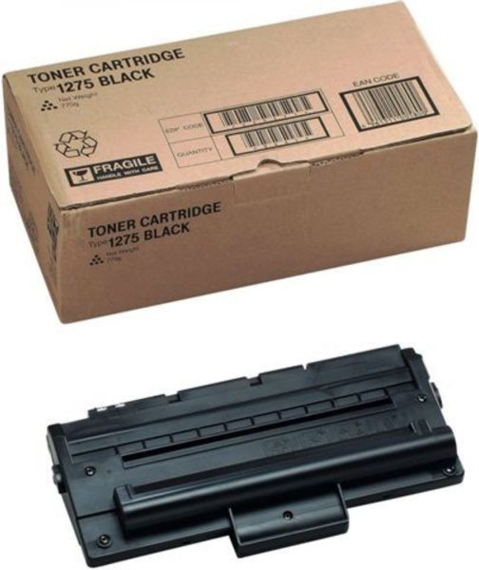 Ricoh 412641, 430475 čierny (black) originální toner.
Prečo kúpiť našu originálnu náplň?
 

Originálny toner = záruka priamo od výrobcu tlačiarne
100% použitie v tlačiarni - bezproblémové fungovanie s vašou tlačiarňou
Použitím originálnej náplne predlžujete životnosť tlačiarne
Osvedčená špičková kvalita - vysokokvalitná a spoľahlivá tlač originálnou tlačovou kazetou od prvej do poslednej stránky
Trvalé a profesionálne výsledky tlače - dlhodobá udržateľnosť tlače
Kratšie zdržanie pri tlači stránok
Garancia Vašej spokojnosti pri použití našej originálnej náplne
Zabezpečujeme bezplatnú recykláciu originálnych náplní
Zlyhanie náplne v menej ako 1% prípadov
Jednoduchá a rýchla výmena náplne

Kód výrobca: 412641