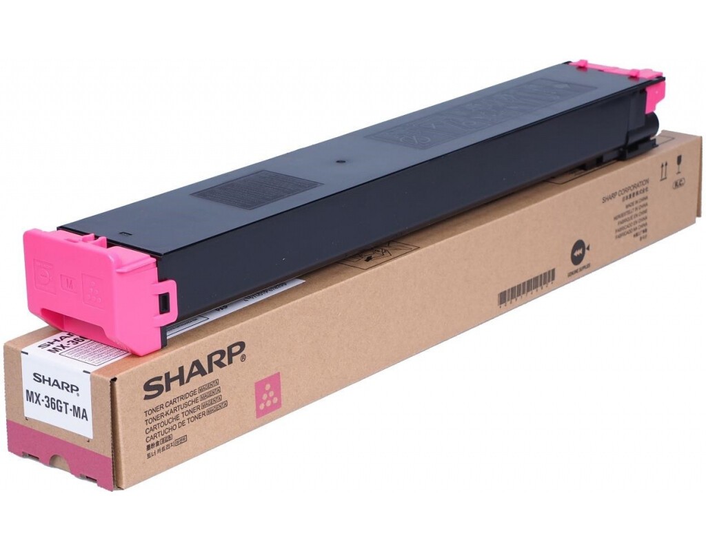 Sharp MX-36GTMA purpurový (magenta) originálny toner.
Prečo kúpiť našu originálnu náplň?
 

Originálny toner = záruka priamo od výrobcu tlačiarne
100% použitie v tlačiarni - bezproblémové fungovanie s vašou tlačiarňou
Použitím originálnej náplne predlžujete životnosť tlačiarne
Osvedčená špičková kvalita - vysokokvalitná a spoľahlivá tlač originálnou tlačovou kazetou od prvej do poslednej stránky
Trvalé a profesionálne výsledky tlače - dlhodobá udržateľnosť tlače
Kratšie zdržanie pri tlači stránok
Garancia Vašej spokojnosti pri použití našej originálnej náplne
Zabezpečujeme bezplatnú recykláciu originálnych náplní
Zlyhanie náplne v menej ako 1% prípadov
Jednoduchá a rýchla výmena náplne

Kód výrobca: MX36GTMA