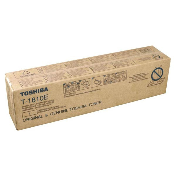 Toshiba T1810E 6AJ00000058 čierny (black) originálny toner.
Prečo kúpiť našu originálnu náplň?
 

Originálny toner = záruka priamo od výrobcu tlačiarne
100% použitie v tlačiarni - bezproblémové fungovanie s vašou tlačiarňou
Použitím originálnej náplne predlžujete životnosť tlačiarne
Osvedčená špičková kvalita - vysokokvalitná a spoľahlivá tlač originálnou tlačovou kazetou od prvej do poslednej stránky
Trvalé a profesionálne výsledky tlače - dlhodobá udržateľnosť tlače
Kratšie zdržanie pri tlači stránok
Garancia Vašej spokojnosti pri použití našej originálnej náplne
Zabezpečujeme bezplatnú recykláciu originálnych náplní
Zlyhanie náplne v menej ako 1% prípadov
Jednoduchá a rýchla výmena náplne

Kód výrobca: 6AJ00000058