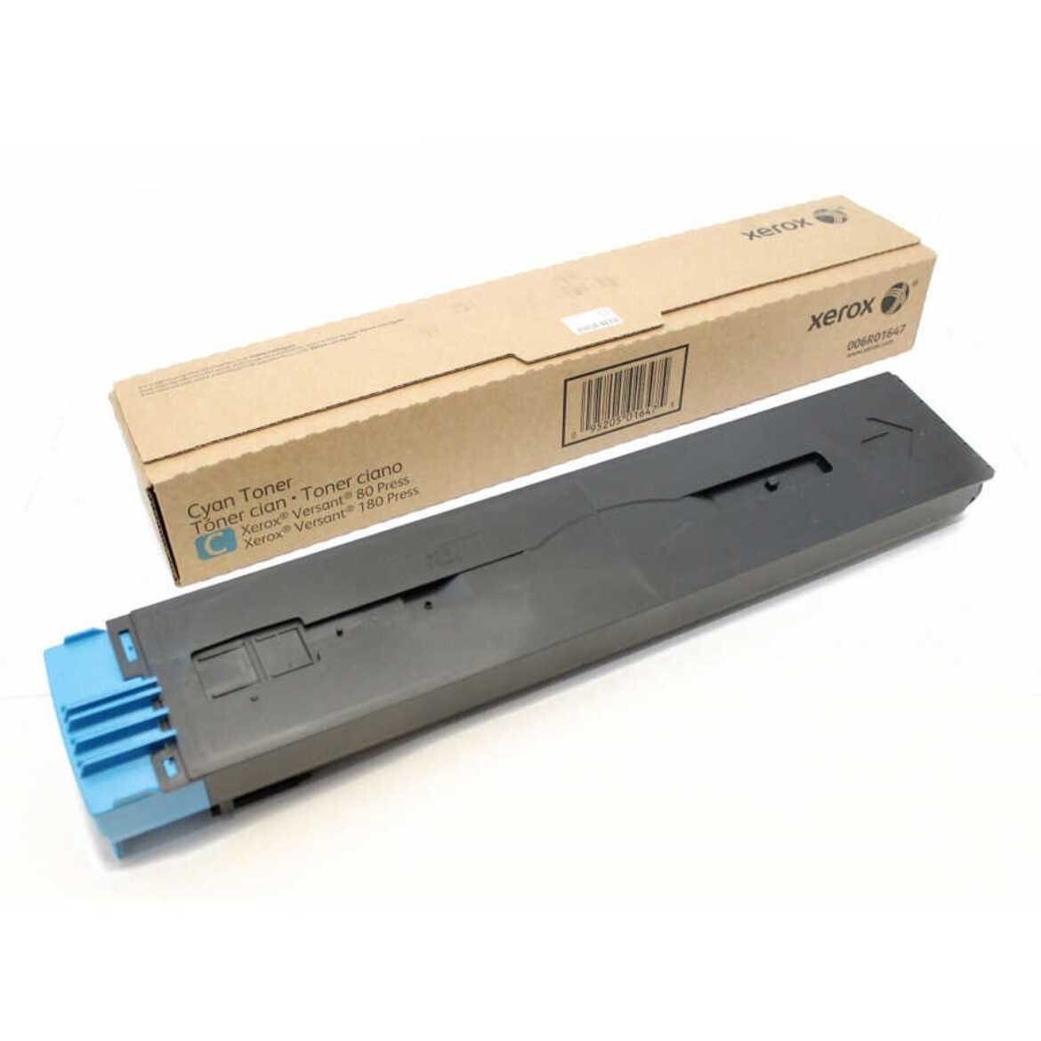 Xerox 006R01647 azúrový (cyan) originálny toner.
   Originálny toner = záruka priamo od výrobcu tlačiarne 100% použitie v tlačiarni - bezproblémové fungovanie s vašou tlačiarňou Použitím originálnej náplne predlžujete životnosť tlačiarne Osvedčená špičková kvalita - vysokokvalitná a spoľahlivá tlač originálnou tlačovou kazetou od prvej do poslednej stránky Trvalé a profesionálne výsledky tlače - dlhodobá udržateľnosť tlače Kratšie zdržanie pri tlači stránok Garancia Vašej spokojnosti pri použití našej originálnej náplne Zabezpečujeme bezplatnú recykláciu originálnych náplní Zlyhanie náplne v menej ako 1% prípadov Jednoduchá a rýchla výmena náplne  Kód výrobca: 006R01647