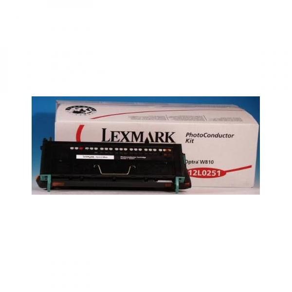 Lexmark originální válec 12L0251, black, 90000str., Lexmark Optra W810