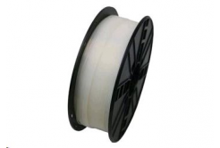Tisková struna (filament) GEMBIRD, ABS, 1,75mm, 1kg, transparentní