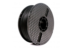Tisková struna (filament) GEMBIRD, PLA flexibilní, 1,75mm, 1kg, černá
