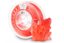 Tisková struna (filament) Spectrum PLA Crystal 1.75mm RASPBERRY RED 1kg