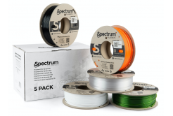 Tisková struna (filament) Spectrum 5PACK PCTG Premium 1.75mm (5x 0.25kg)