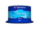 Verbatim CD-R, 43351, DataLife, 50-pack, 700MB, Extra Protection, 52x, 80min., 12cm, bez možnosti potisku, cake box, Standard, poš