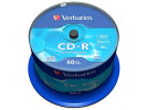 Verbatim CD-R, 43351, DataLife, 50-pack, 700MB, Extra Protection, 52x, 80min., 12cm, bez možnosti potisku, cake box, Standard, poš