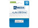 MyMedia USB flash disk, USB 3.2, 32GB, MyAlu, stříbrný, 69276, USB A