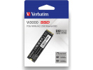 Interní disk SSD Verbatim NVMe, 256GB, GB, Vi3000 M.2, 49373, 3300 MB/s-R, 1300 MB/s-W