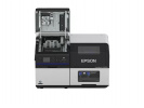 Epson ColorWorks C8000e (bk) C31CL02102BK, barevná tiskárna štítků, cutter, disp., USB, Ethernet, kit (USB), black, grey