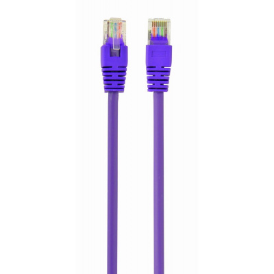 Patch kabel CABLEXPERT PP12-1M/V c5e UTP  1m VIOLET