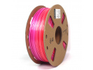 GEMBIRD 3DP-PLA-SK-01-RP, 3D filament, PLA, 1,75mm, 1000g, silk rainbow, červená/fialová