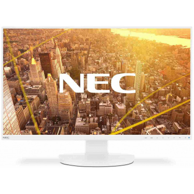 NEC MT 23.8" MultiSync EA241F, IPS TFT, 1920x1080, 250nits, 1000:1, 5ms, DP / DVI-D / HDMI / USB / VGA, Repro, Bílý