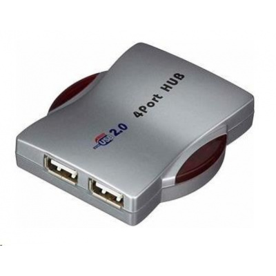 PremiumCord USB2.0 HUB 4-portový, bez ext. napájení