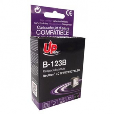 UPrint kompatibilní ink s LC-123BK, B-123B, black, 600str., 17ml