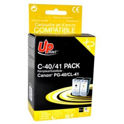 UPrint kompatibilní ink s PG40+CL41, C-40/41 PACK, black/color, 25+3x18ml